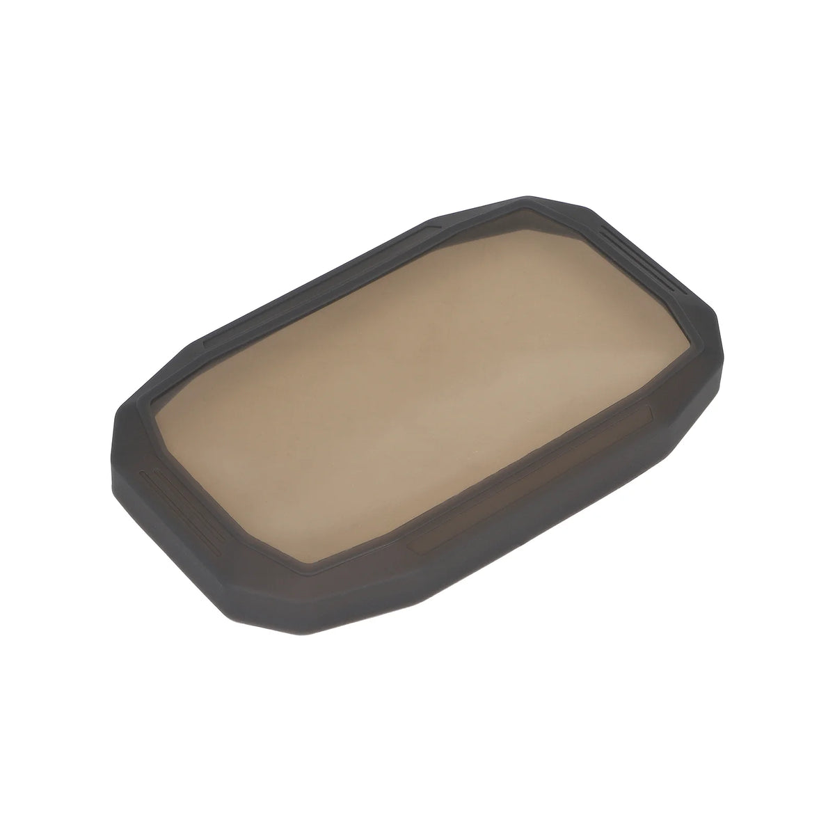 Housse de protection en silicone noir pour écran de trottinette électrique