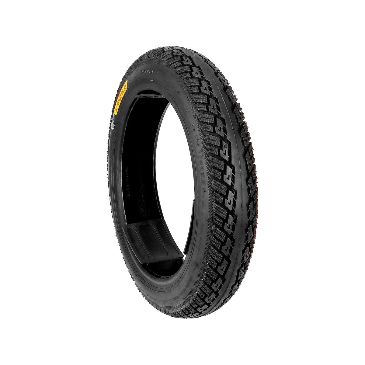 Pneu tubeless CST 14 pouces pour trottinette électrique vu en trois quarts