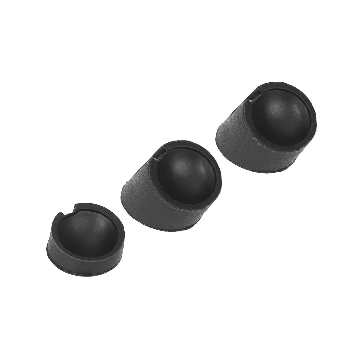 Bouchons de Vis Garde-Boue Arrière En Silicone Noir, vue 4
