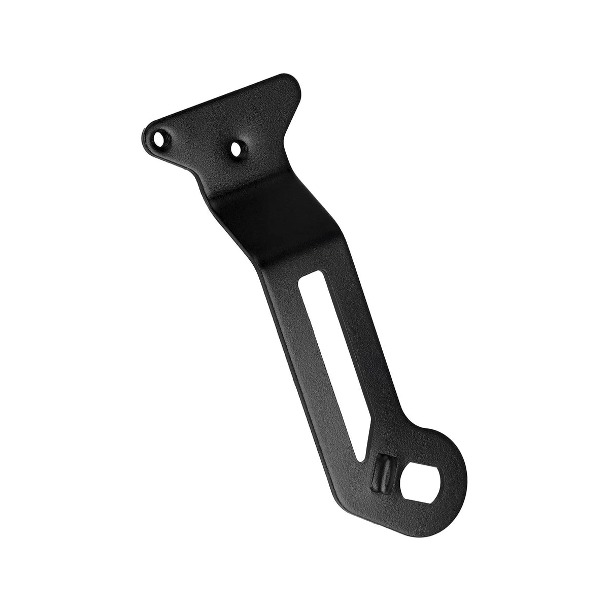 Support de garde-boue droit en métal noir d'origine pour trottinette électrique