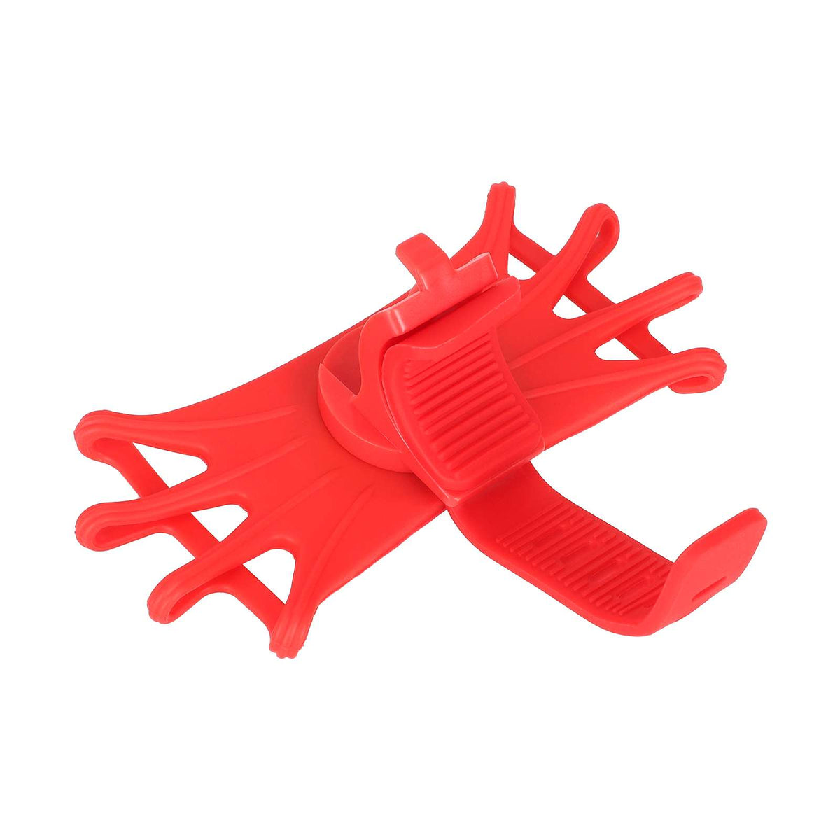 Support Téléphone Silicone Rouge, vue 4