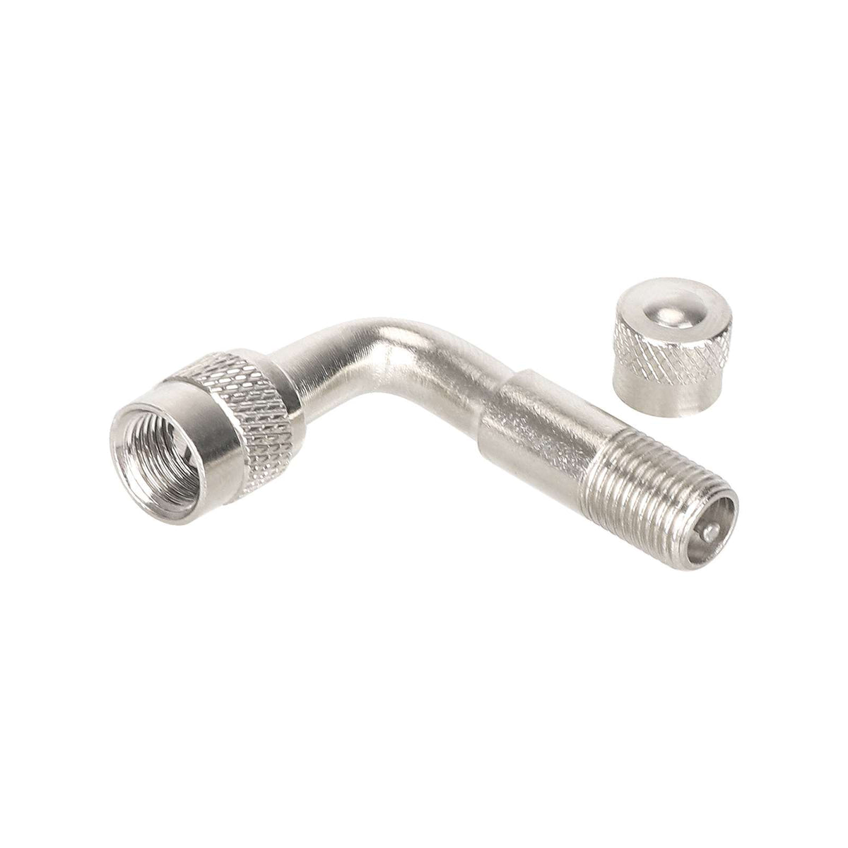 Rallonge de Valve Coudée 90° Argent, vue 5