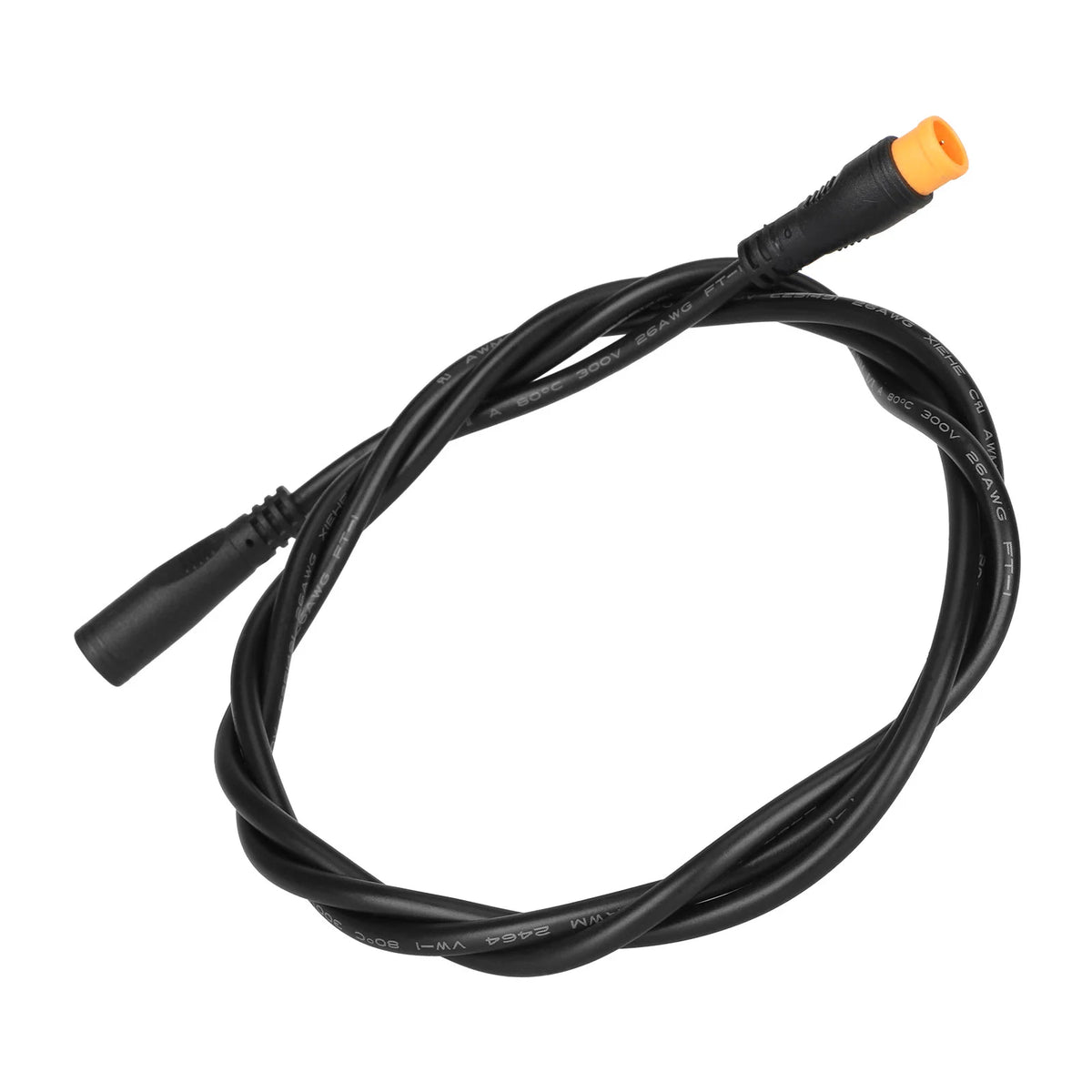 Câble Connecteur Étanche M8 3 Broches Mâle-Femelle 60 cm Jaune, vue 5