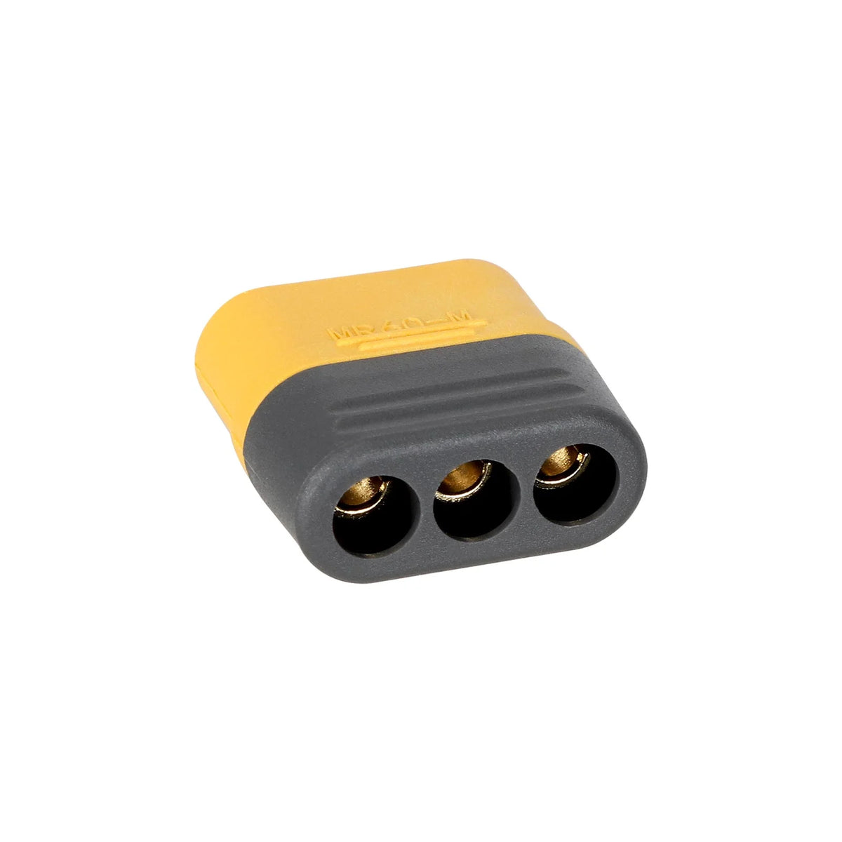 Connecteur Amass MR60 Mâle 3 Broches Jaune et Noir, vue 6