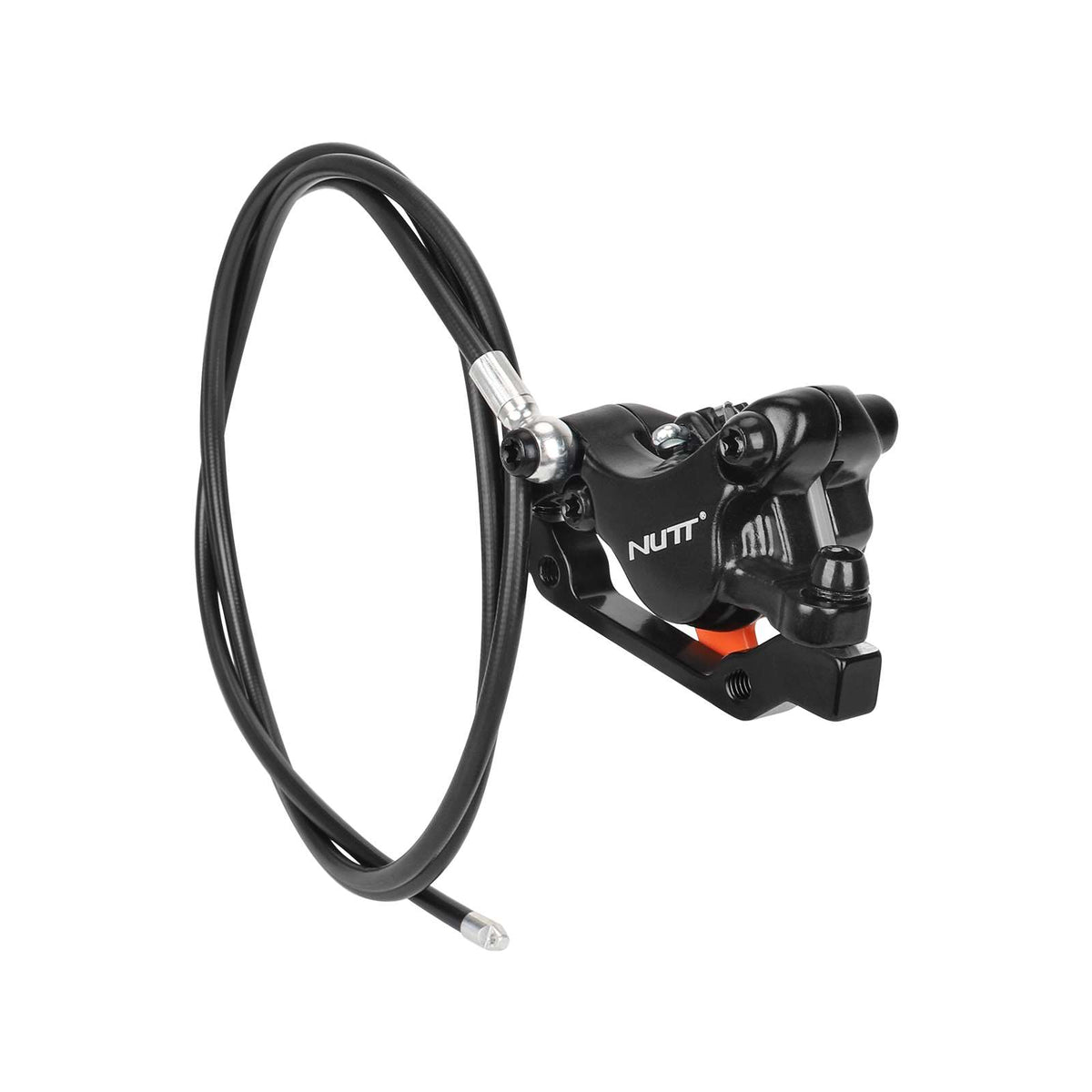Étrier de Frein Hydraulique Gauche NUTT Noir Durite 1300 mm, vue 5