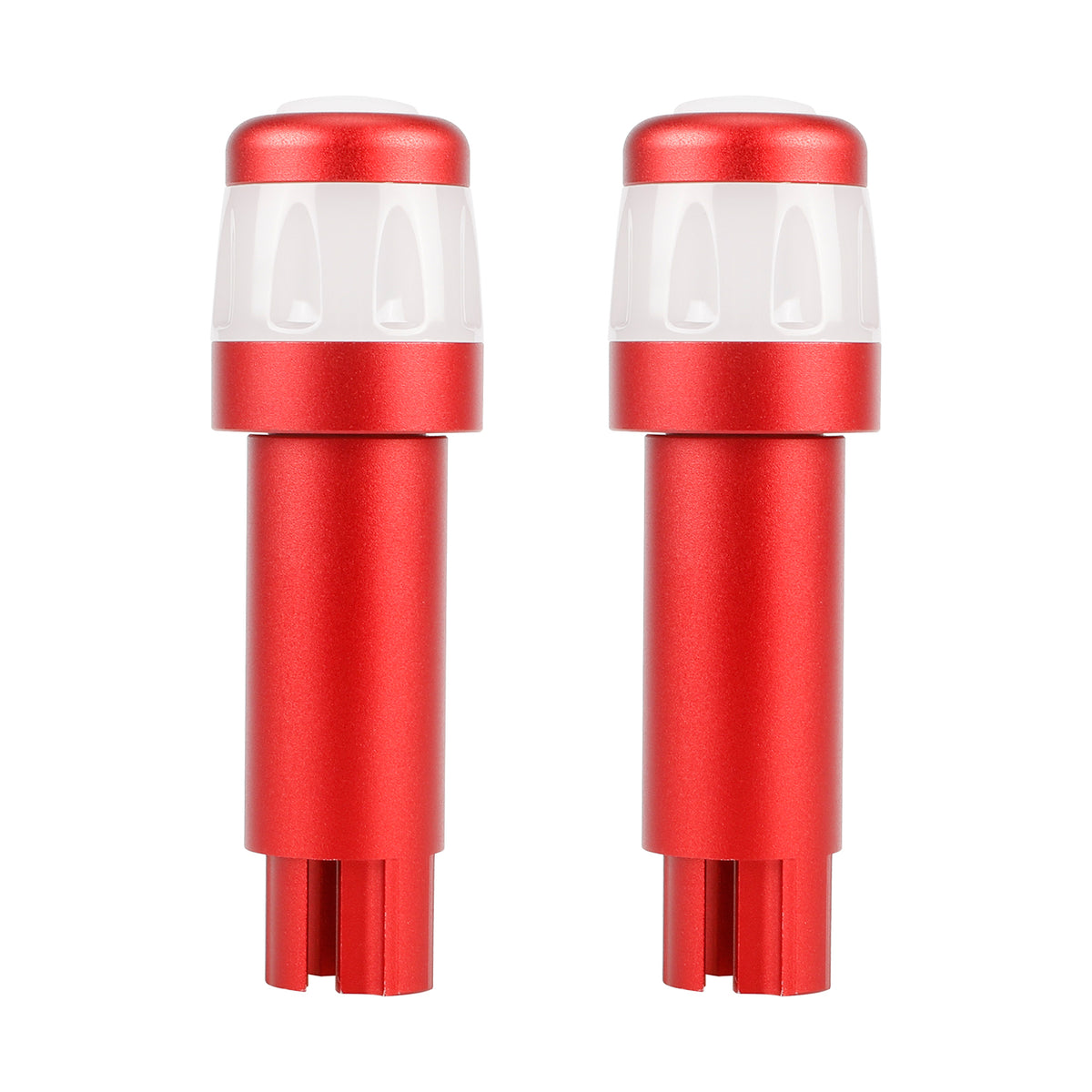 Extension de Guidon avec Poignées et Clignotants USB Rouge, vue 5