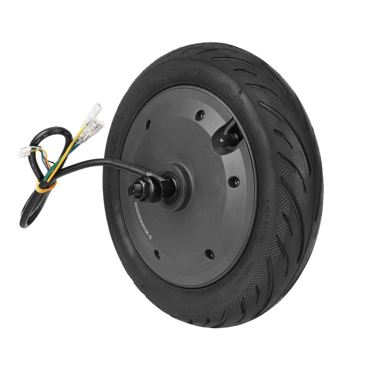 Moteur de trottinette électrique avec pneu 10 pouces 60/70-6.5 monté