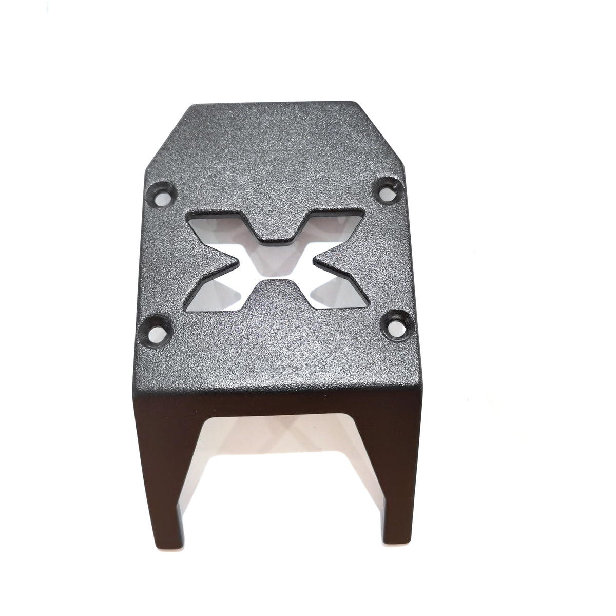 Aileron central noir avec découpe en forme de X pour Dualtron X Limited