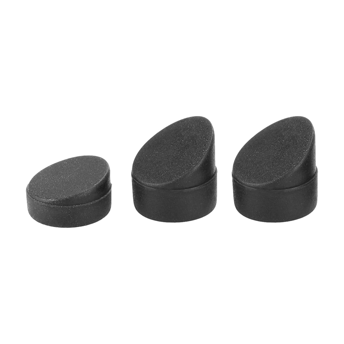 Trois bouchons en silicone noir pour vis de garde-boue arrière