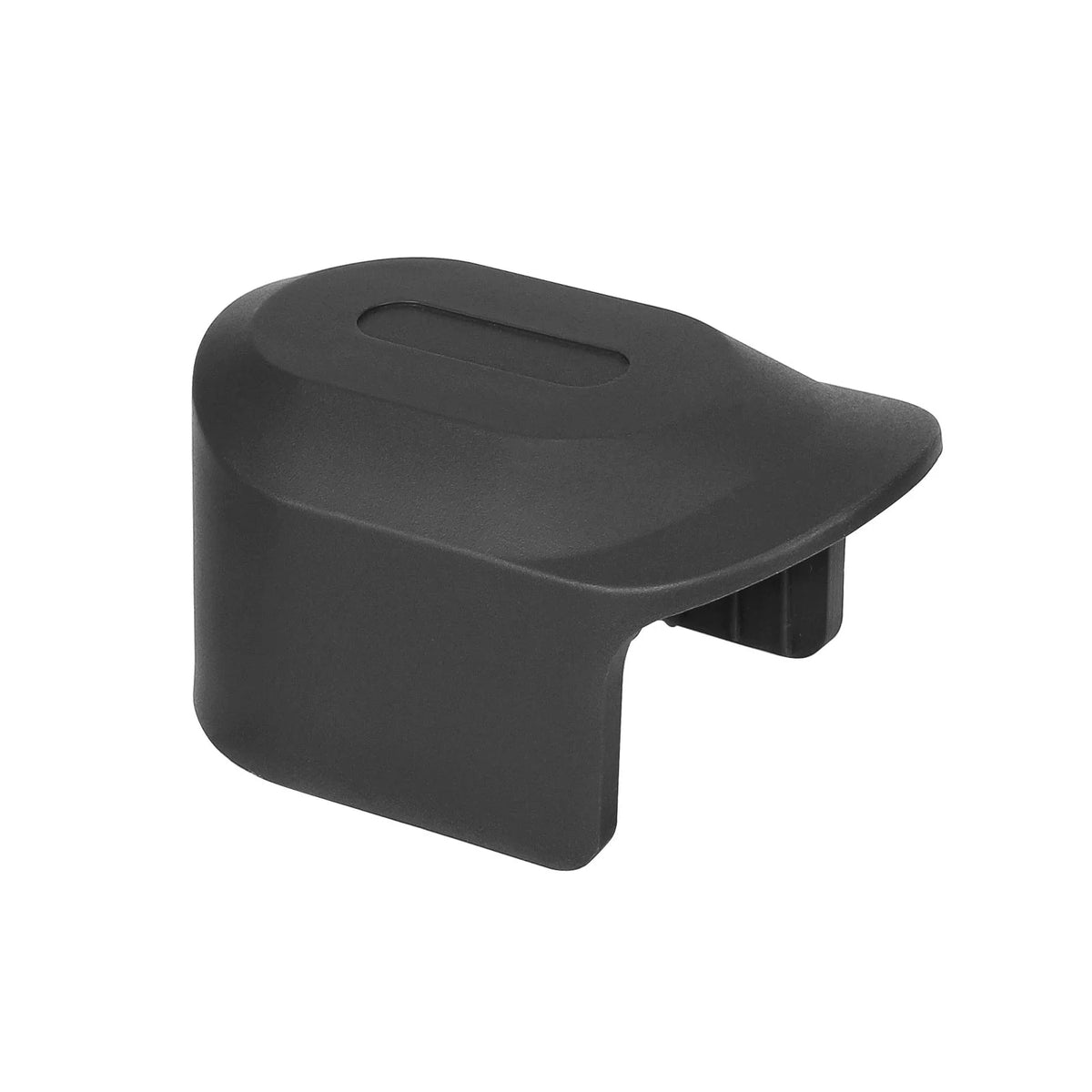 Cache décoratif avant en plastique noir pour trottinette électrique