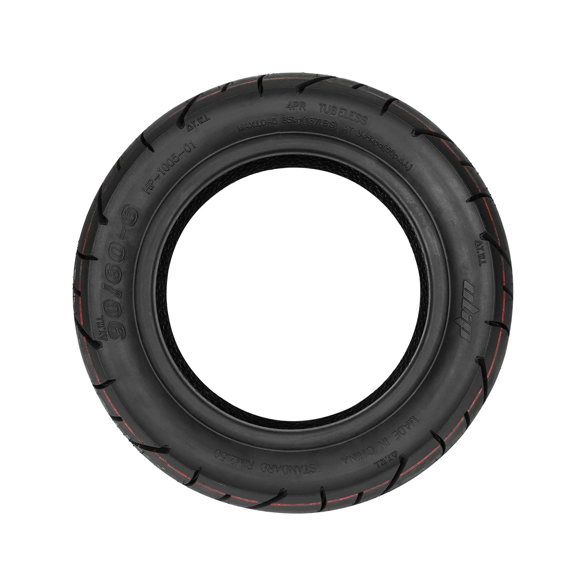 Pneu Tubeless 11 Pouces (90/60-6) Auto-Réparant avec Gel Anti-Crevaison, vue 3