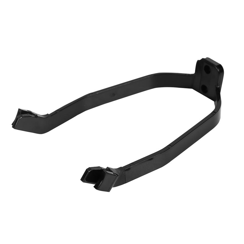 Support de Garde-Boue Arrière Blanc, Noir et Rouge Noir