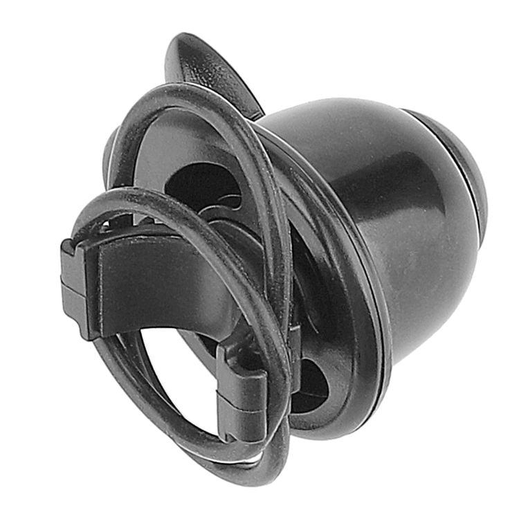 Sonnette Noire Orientable avec Anneau de Fixation, vue 3