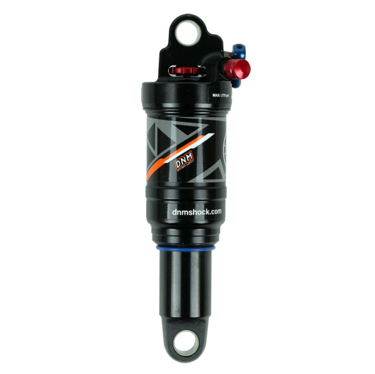 Amortisseur hydraulique arrière DNM AO-38RC de 165mm noir pour trottinette électrique
