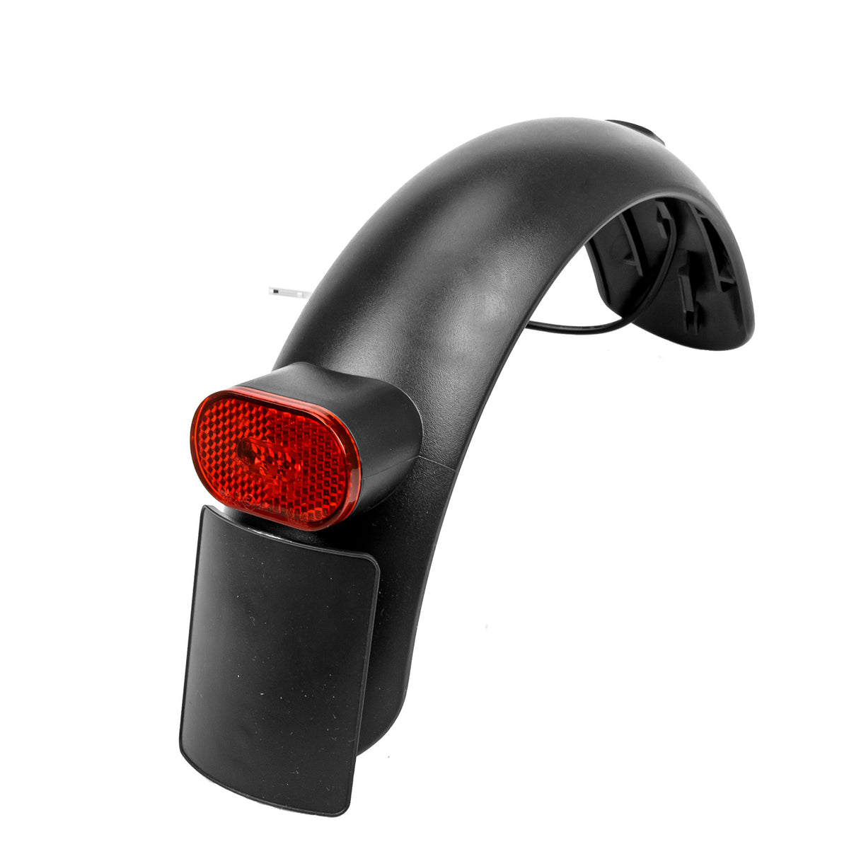 Suspension Arrière Noir et Rouge avec Garde-Boue et Éclairage, vue 3