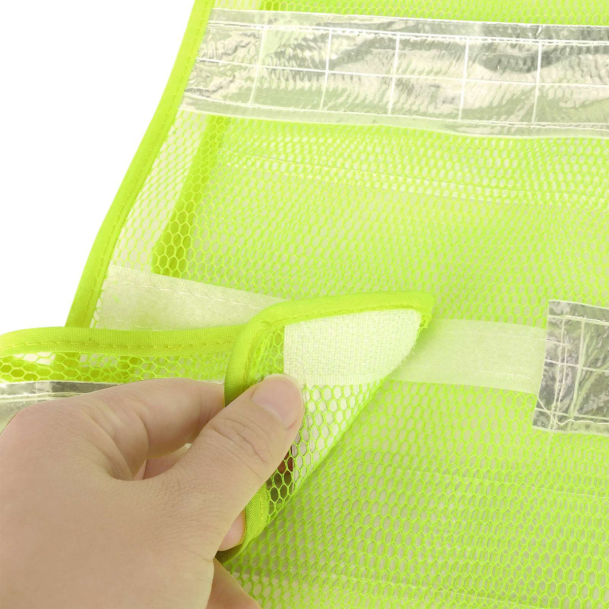 Gilet Réfléchissant Vert Fluo, vue 5