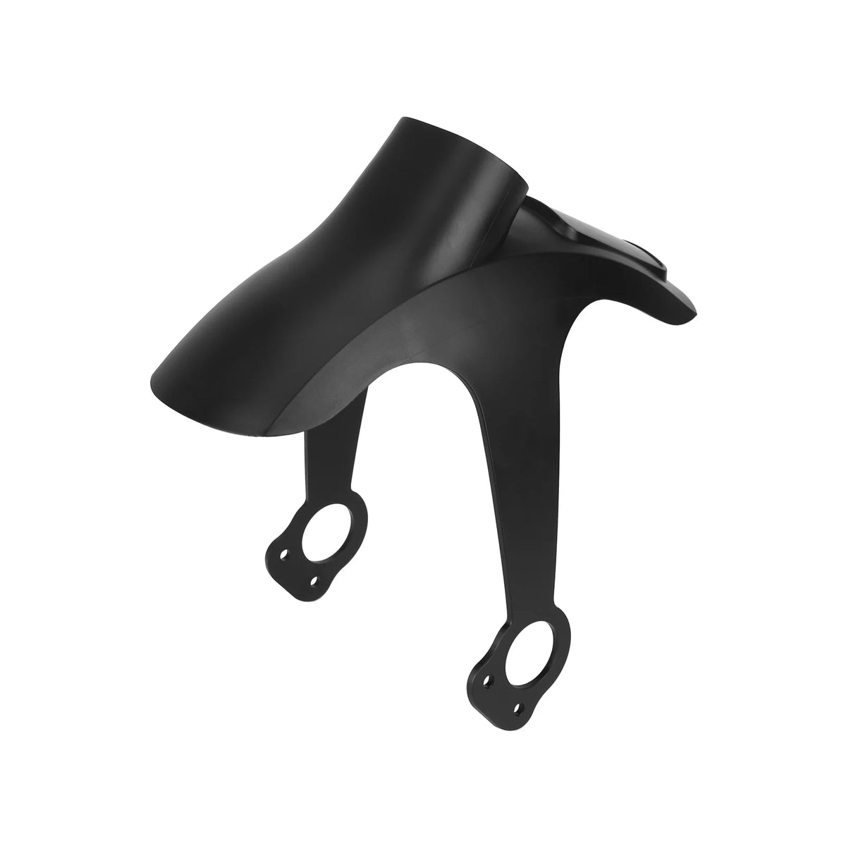 Garde-boue arrière noir pour trottinette électrique sur fond blanc