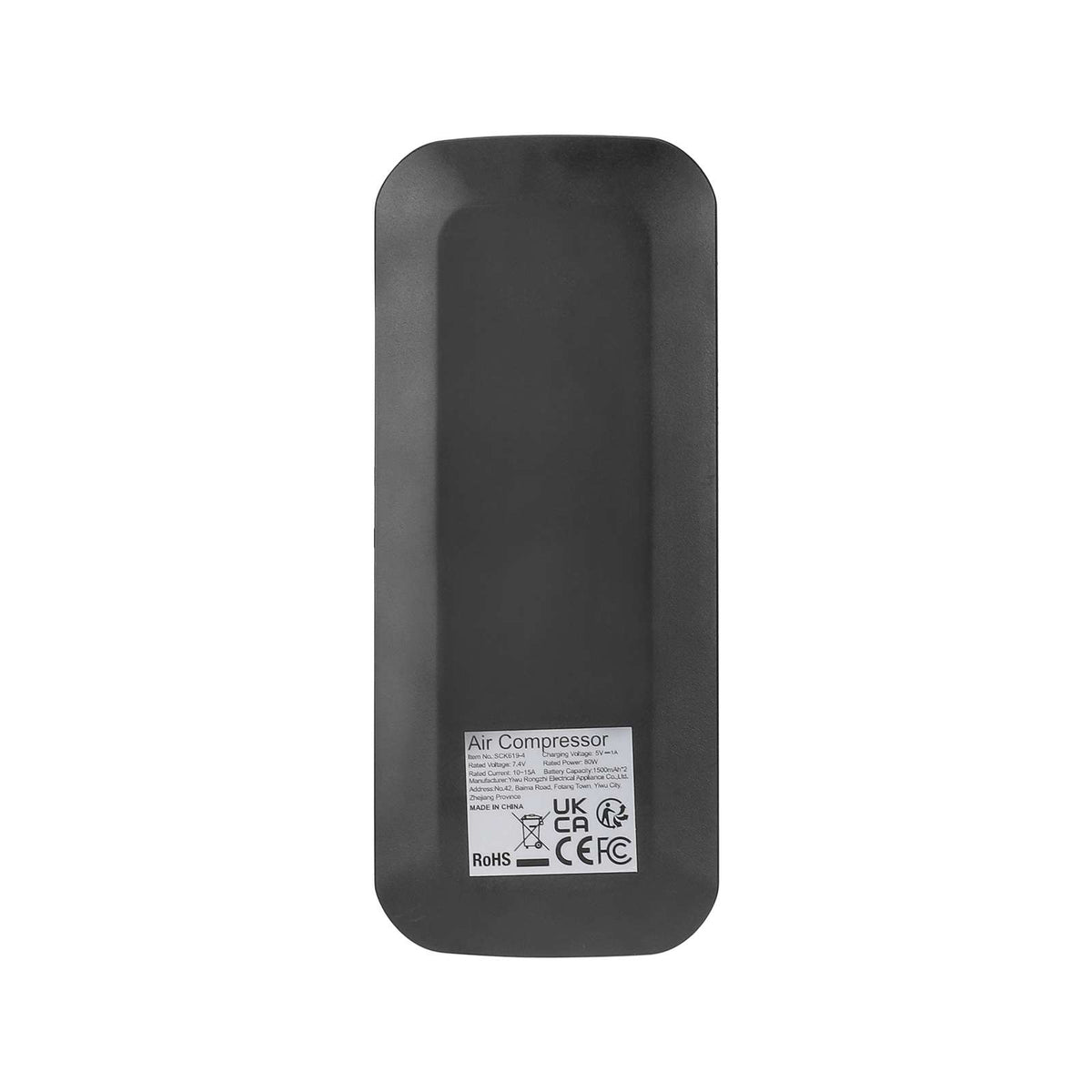 Pompe à Air Électrique Portable 150PSI Écran Digital Noir et Orange, vue 4