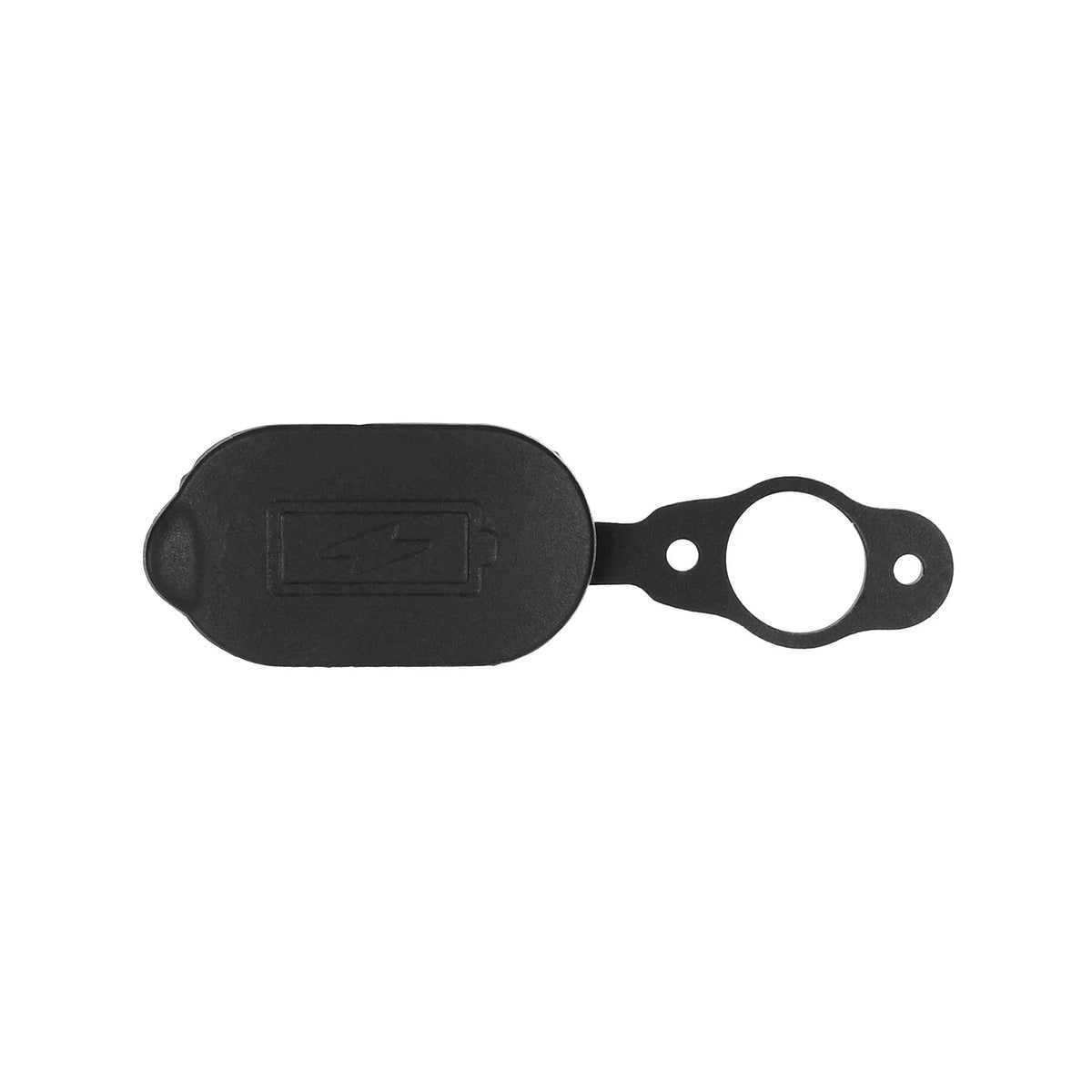 Cache Port de Charge Silicone Noir, vue 5