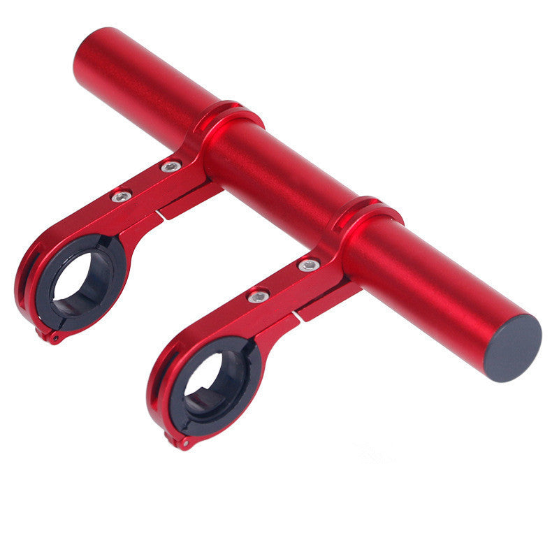 Extension de Guidon Double en Aluminium Rouge