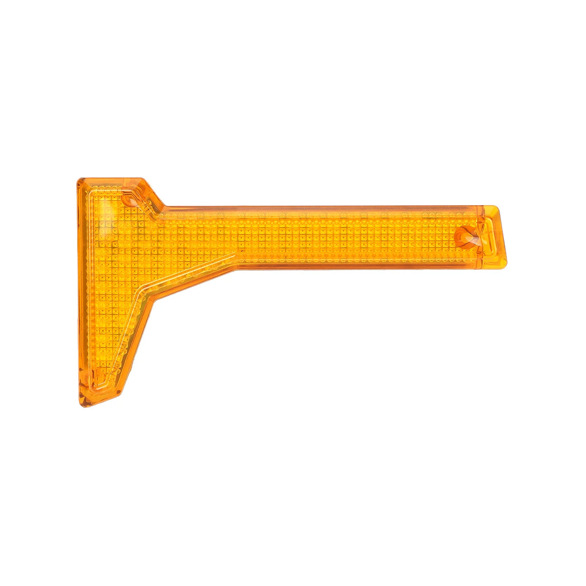 Module de clignotant d'angle droit en plastique orange