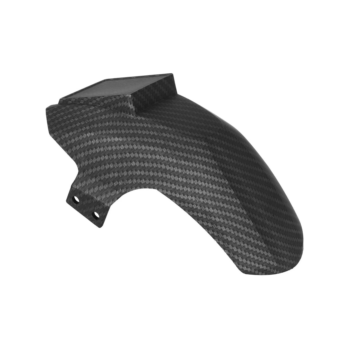 Garde-boue arrière d'origine noir avec texture carbone pour trottinette électrique