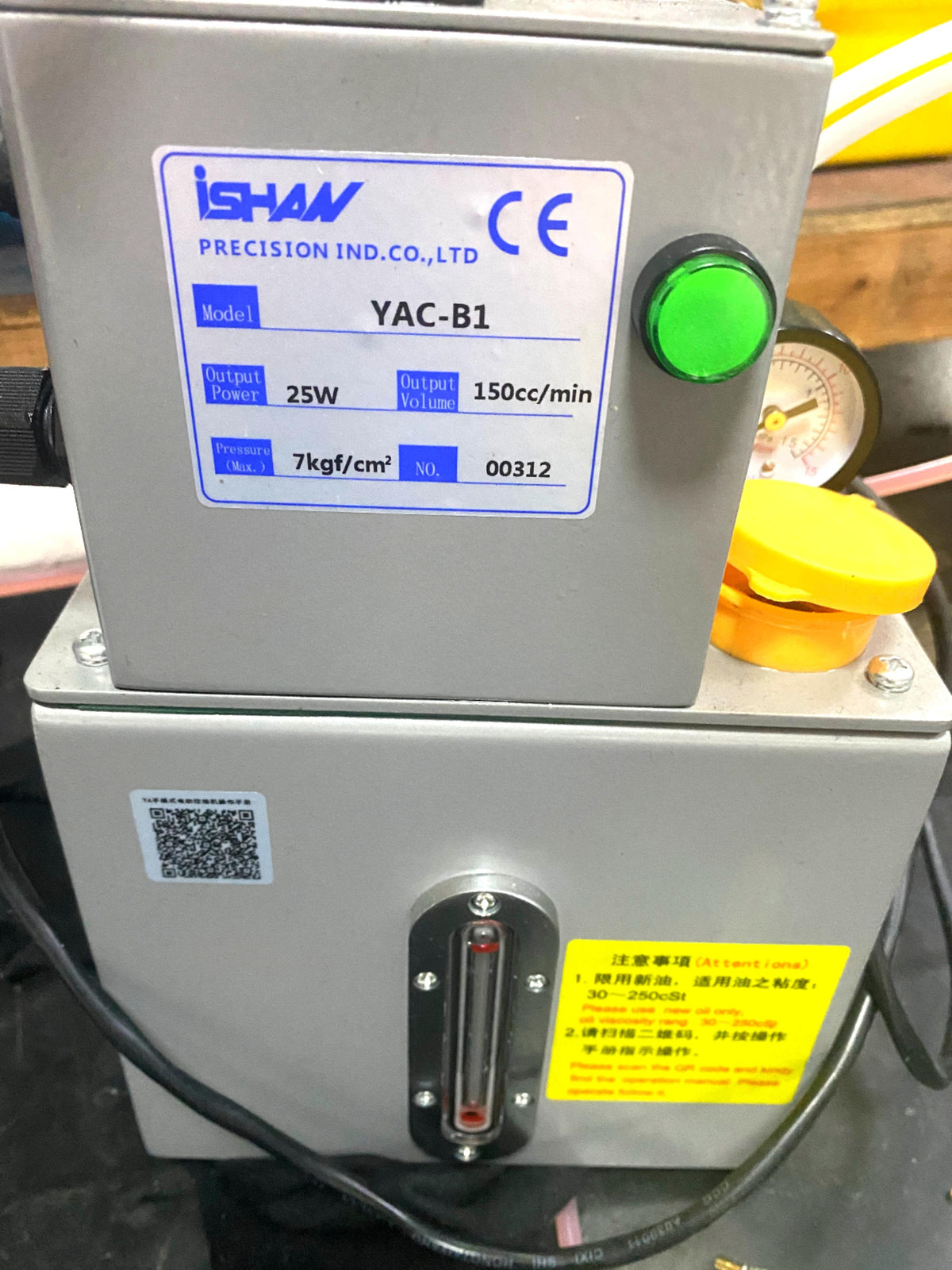 Pompe de purge électrique grise pour frein à disque de face