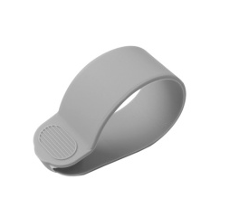 Protection en silicone gris pour gâchette d'accélérateur de trottinette électrique