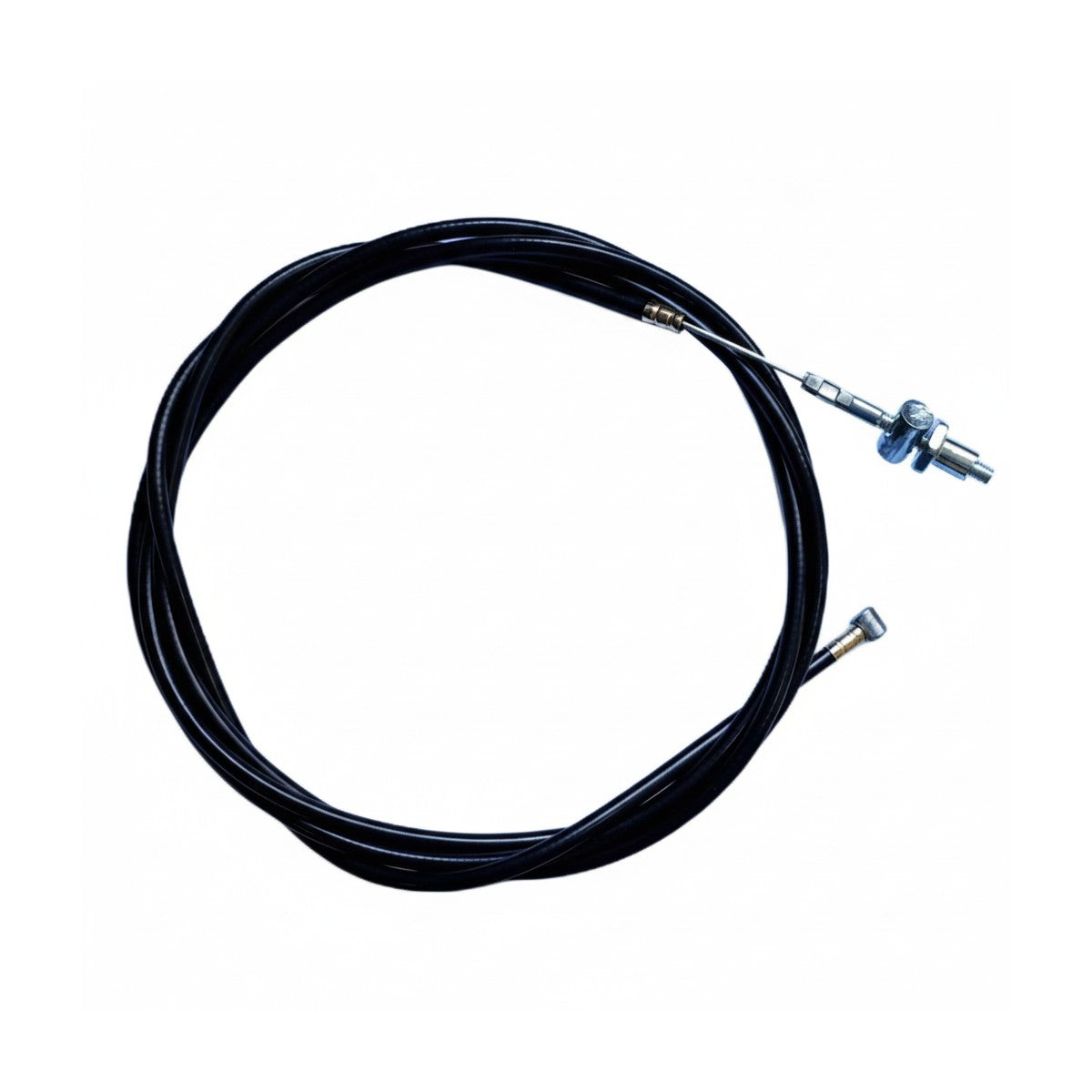 Câble de frein arrière noir enroulé de 2032 mm pour trottinette électrique.