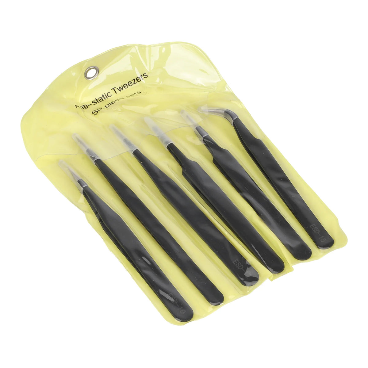 Kit de 6 Pinces de Précision Antistatiques ESD, vue 5