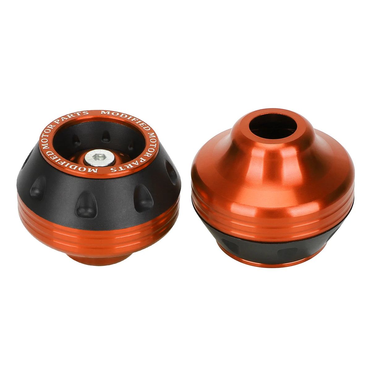 Tampon Anti-Collision de Fourche Avant Aluminium Orange