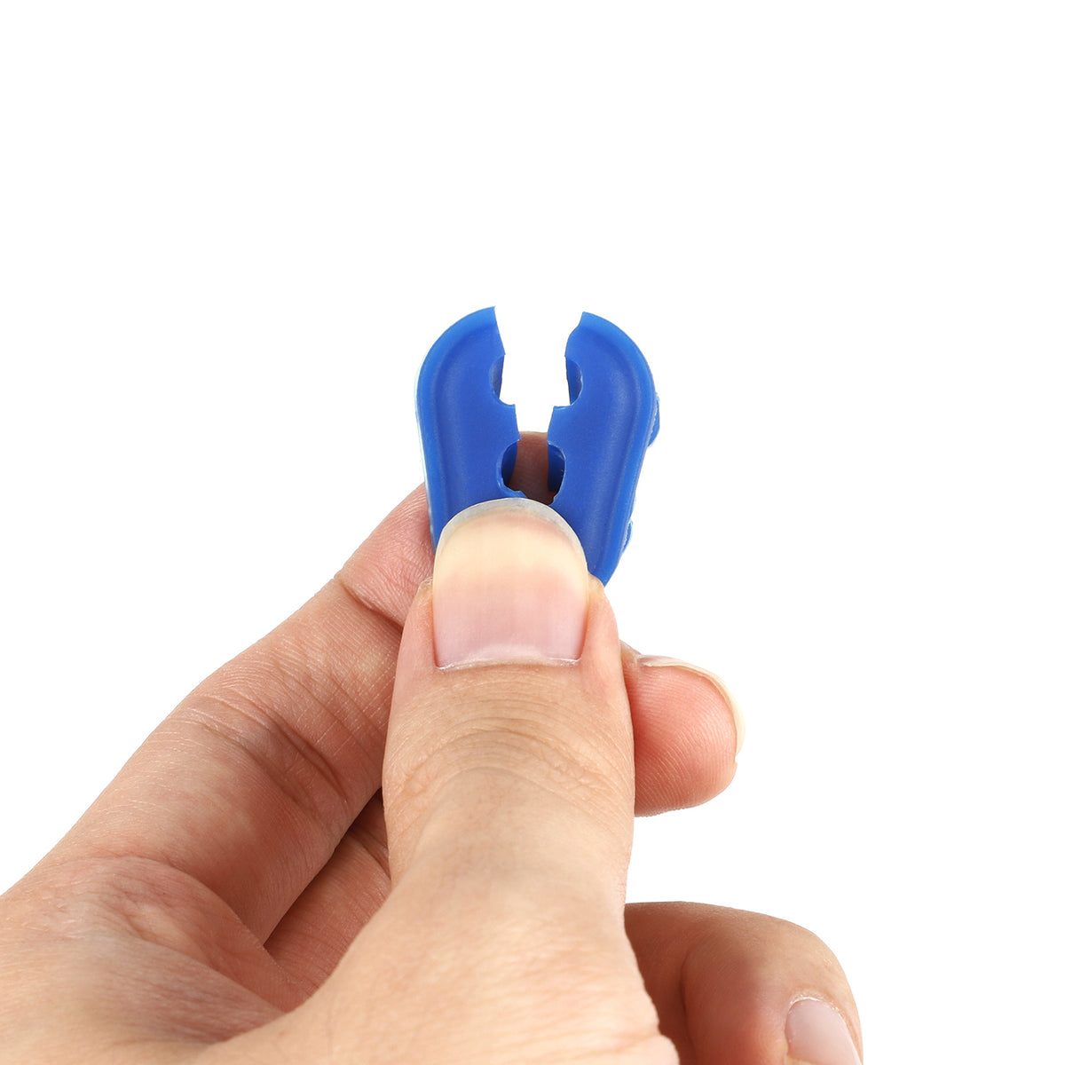 Kit 4 Protections en Silicone pour Câble et Port de Charge Bleu, vue 6