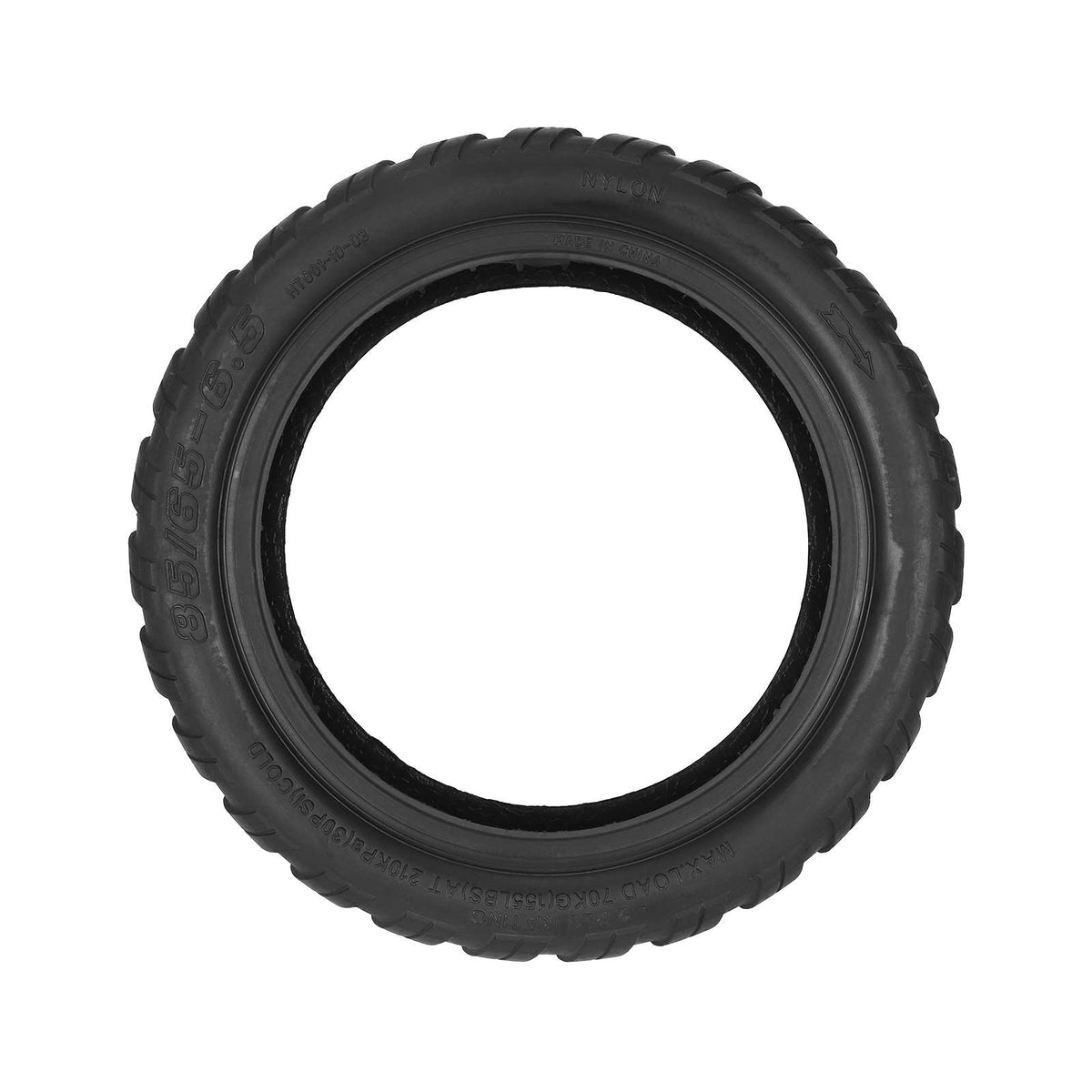Pneu Tubeless Tout-Terrain 10 Pouces (85/65-6,5) Pneu Externe, vue 3