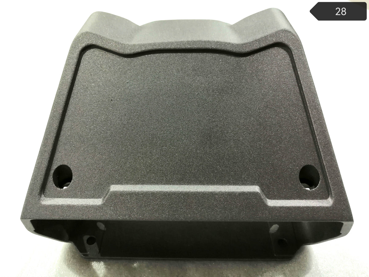 Plaque de jonction arrière grise pour trottinette électrique Dualtron Togo