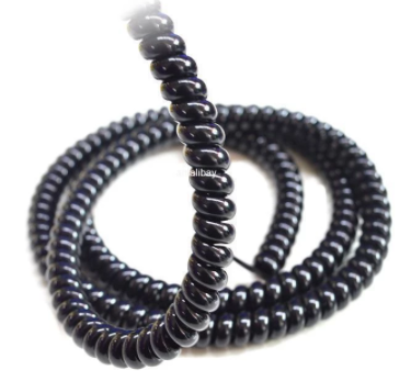 Gaine spirale noire de protection pour câble de trottinette électrique