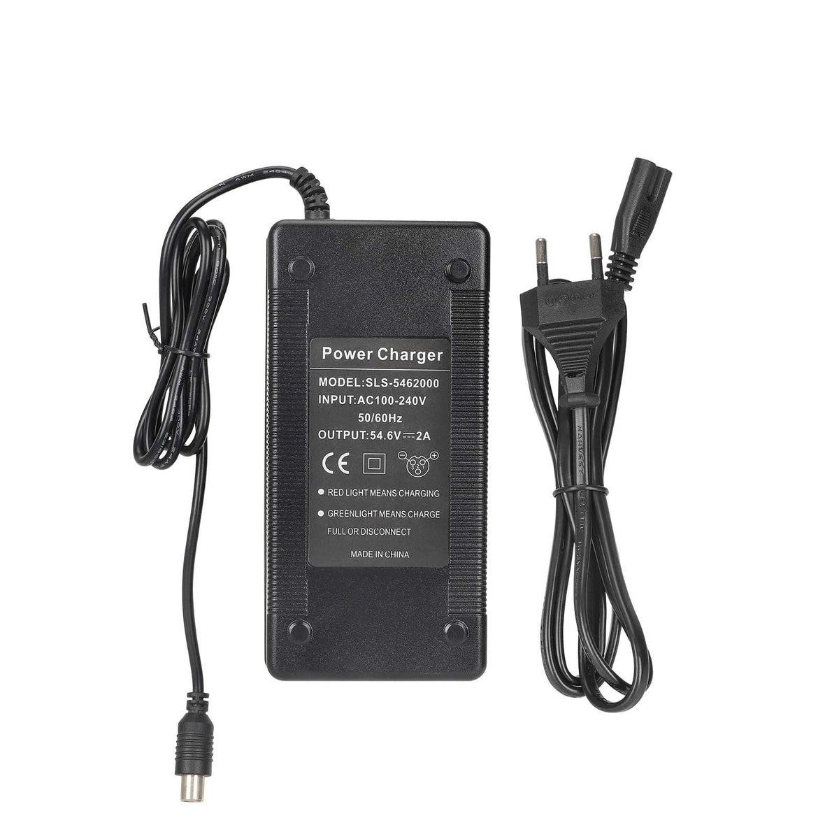 Chargeur 54,6V 2A Prise DC, vue 4