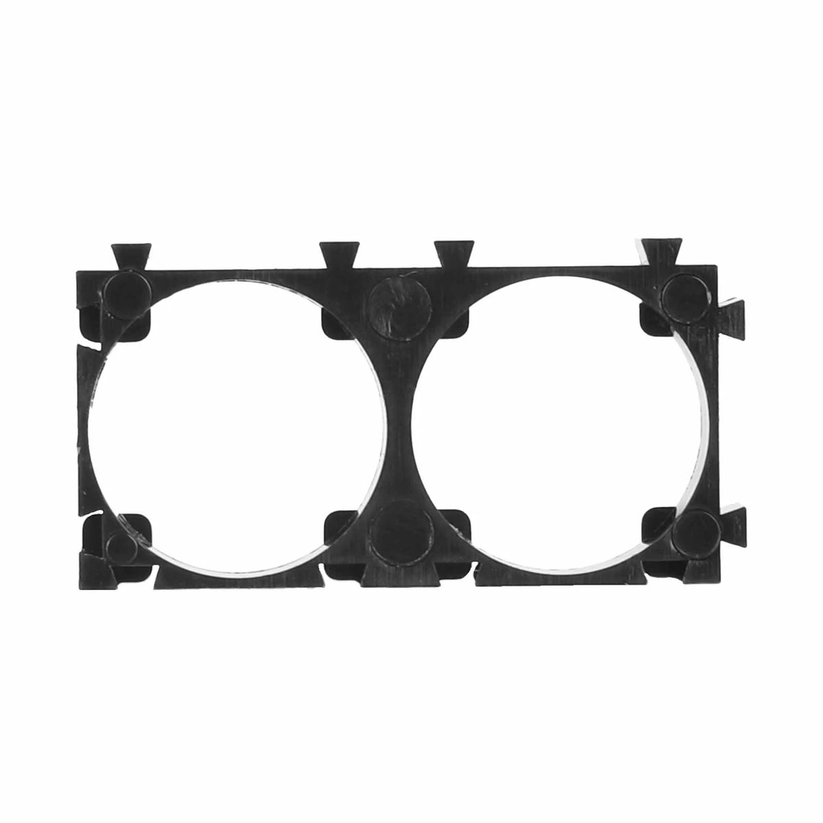 Support de Batterie 18650 Plastique (1x2 Cellules), vue 5