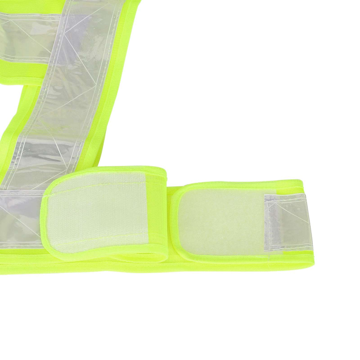 Gilet Réfléchissant en V Vert Fluo, vue 6