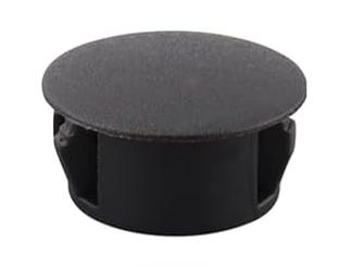 Bouchon de trou rond en plastique noir pour support de guidon de Dualtron X Limited