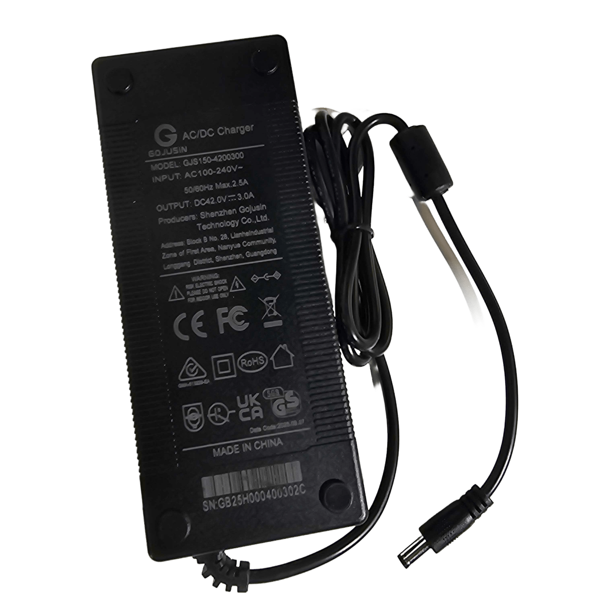 Chargeur 36V pour Trottinette Électrique Etwow Booster Se - Weebot