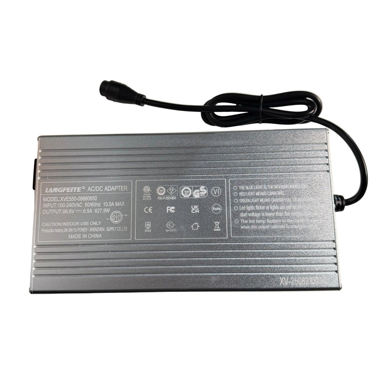 Chargeur Rapide Pour Batterie 84V - 6,5Ah pour LANGFEITE GT2 RS - Weebot