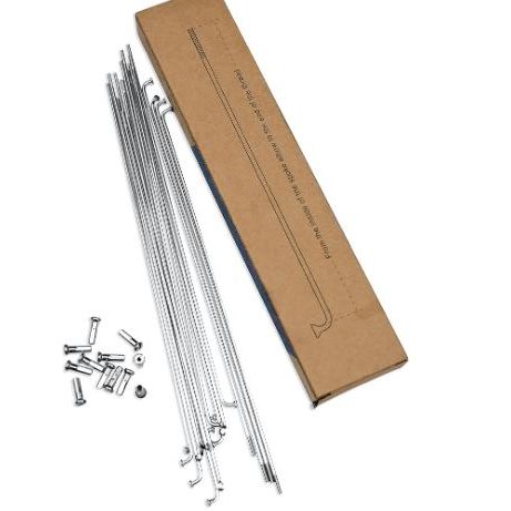 Lot de 36 Rayons (135mm/3mm) pour Roue Moteur Vélo Électrique Garrett Miller Z, X et CIty - Weebot