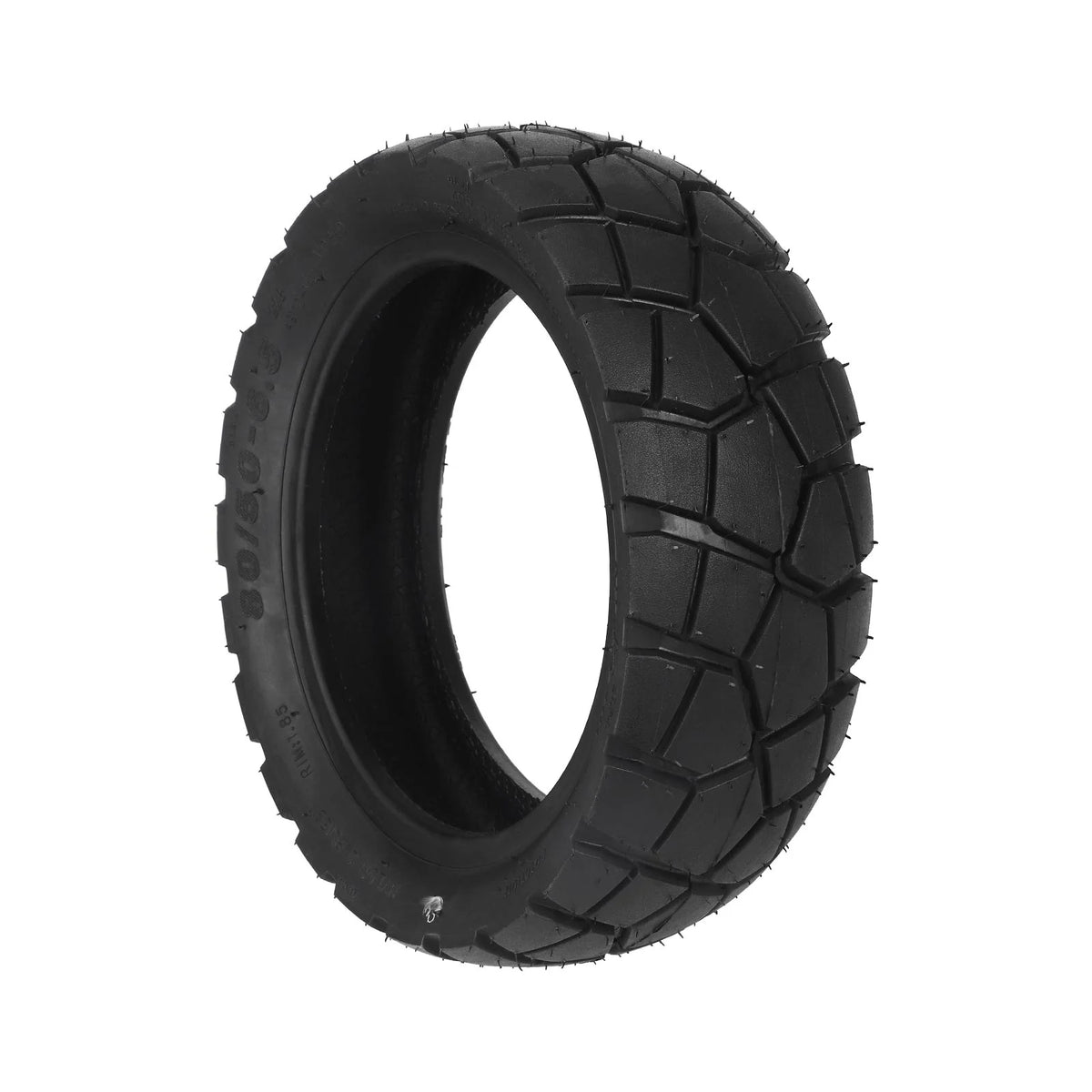 Pneu tubeless tout-terrain 10 pouces noir pour trottinette électrique