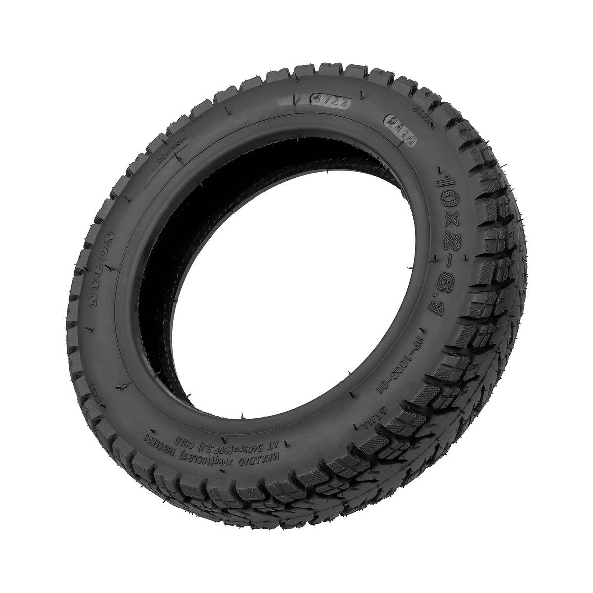 Pneu Tubeless Tout-Terrain 10 Pouces (10x2-6,1) Auto-Réparant avec Gel Anti-Crevaison, vue 6