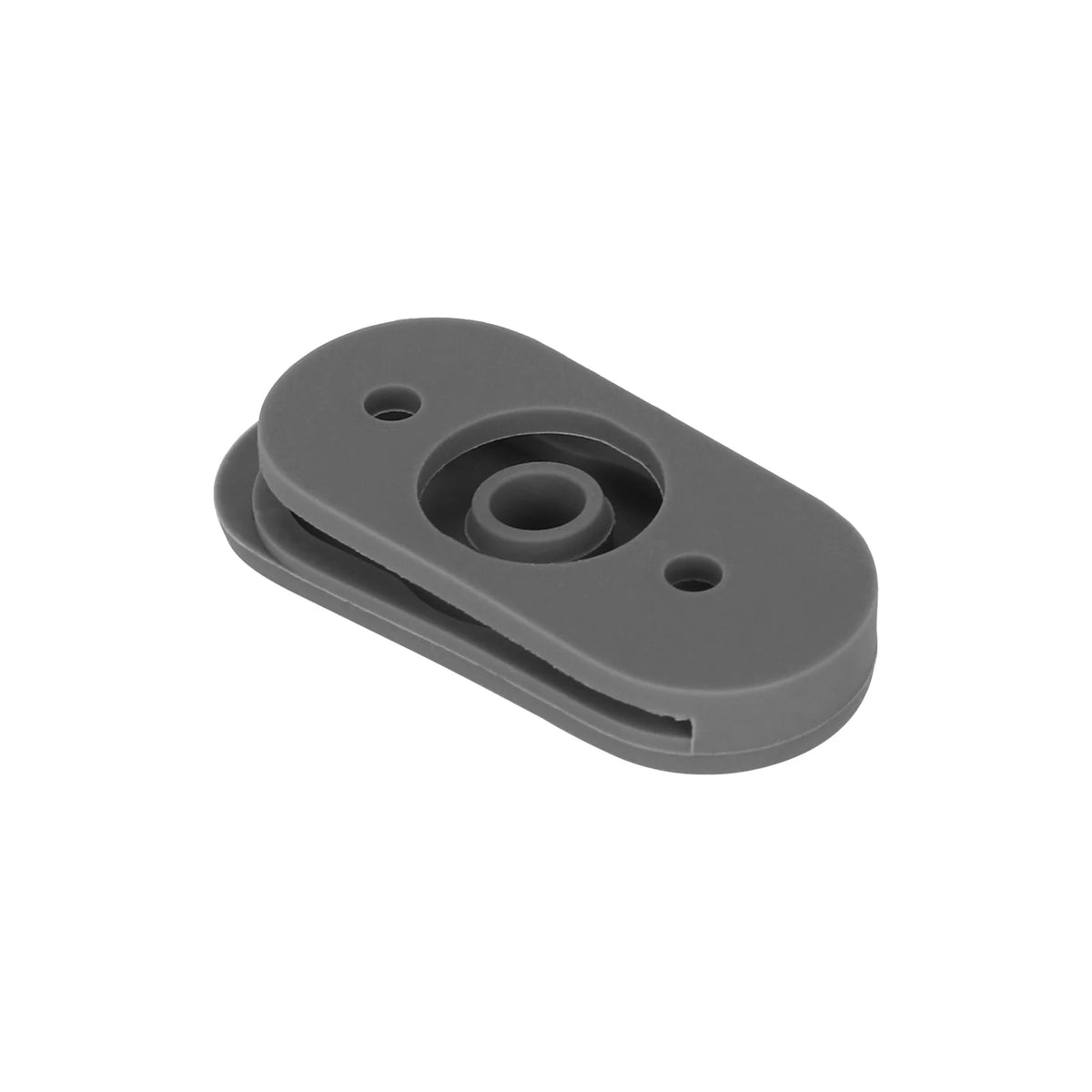Cache Port de Charge d'Origine en Silicone Gris, vue 4