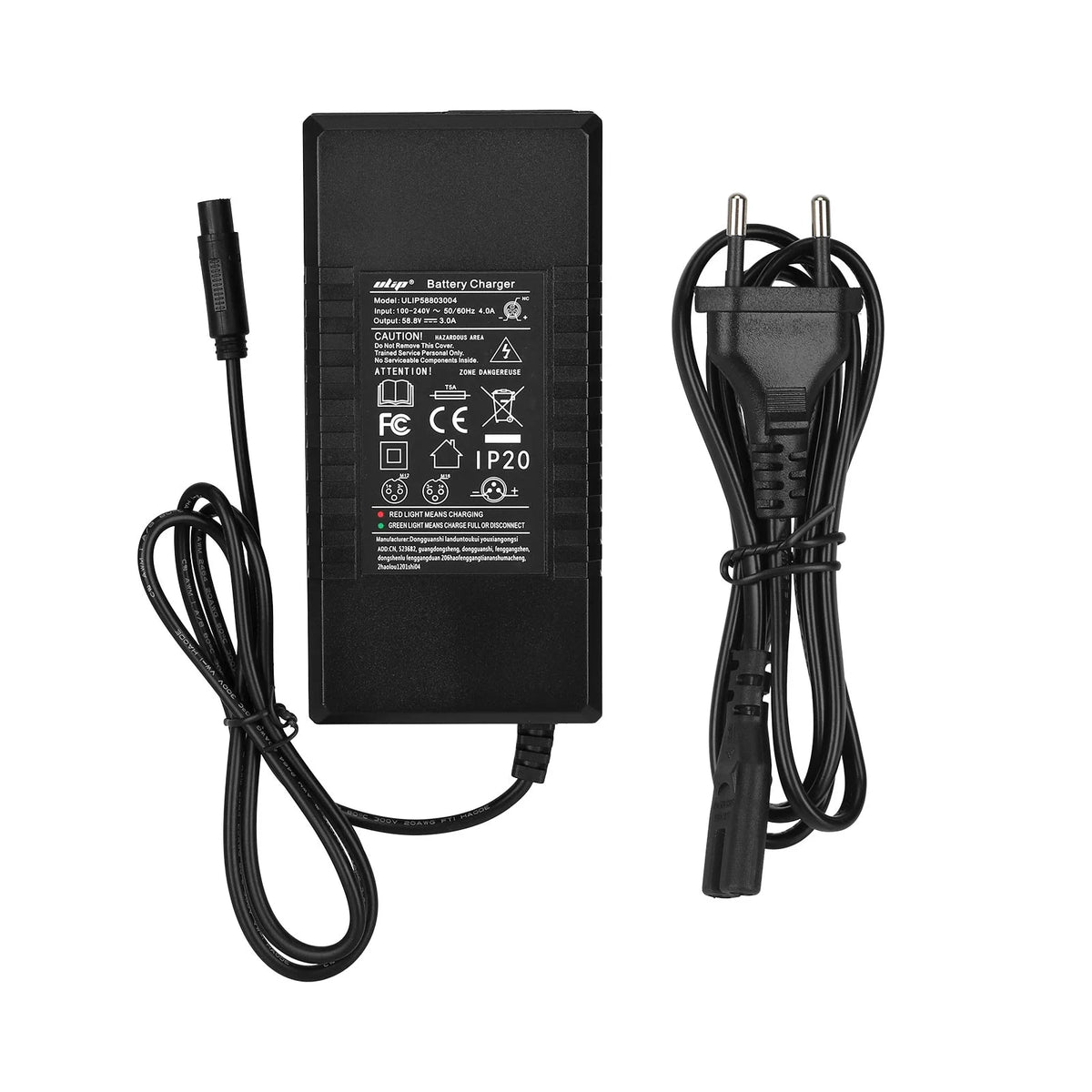 Chargeur 58,8V 3A Prise CQ, vue 4