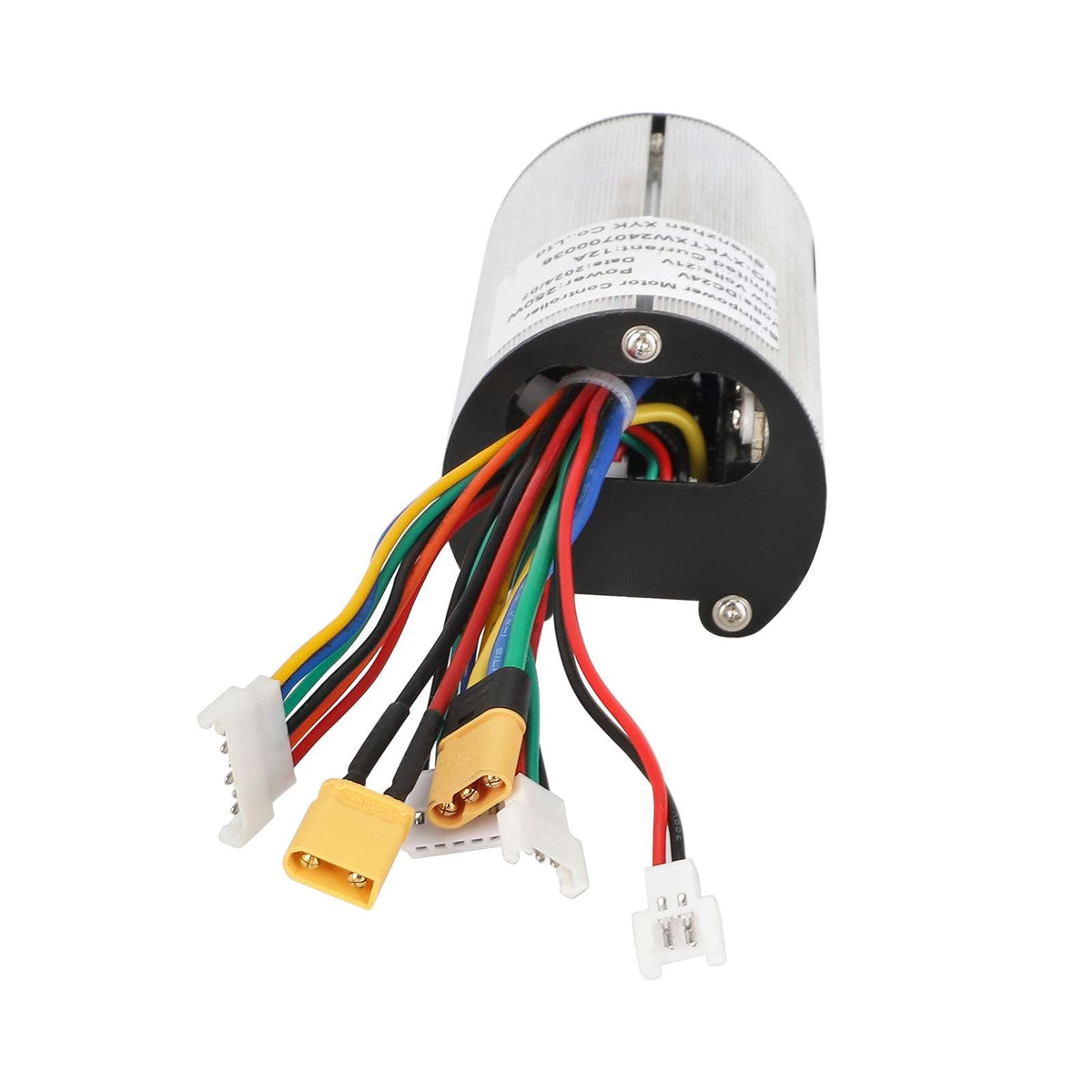Kit Contrôleur Afficheur et Accélérateur 24V Carbone, vue 2