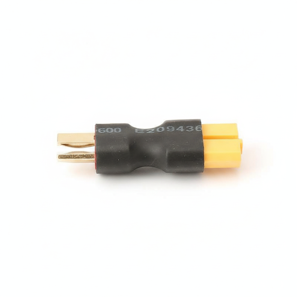 Adaptateur Connecteur XT60 Femelle vers T-Dean Mâle, vue 2