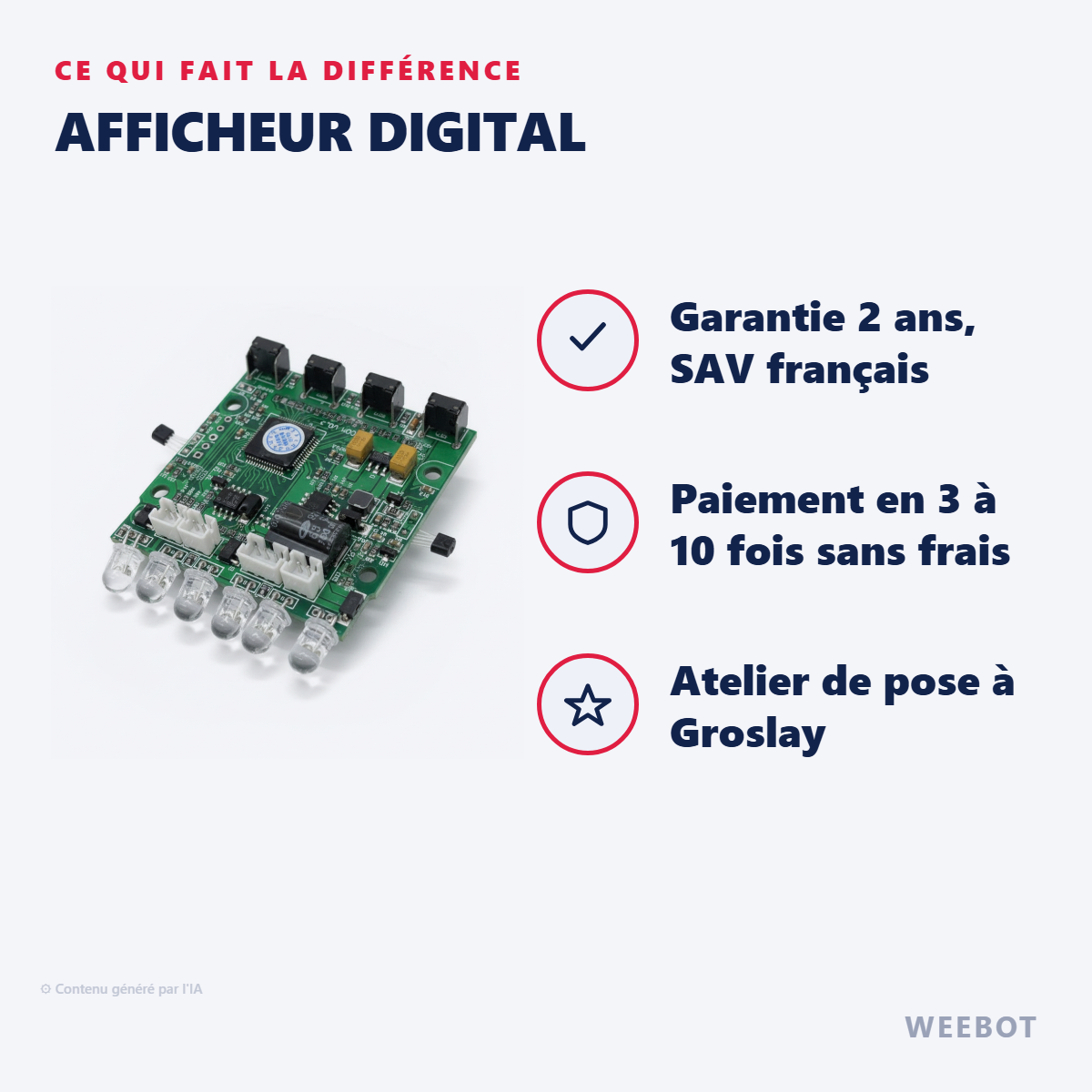Afficheur Digital : les points forts