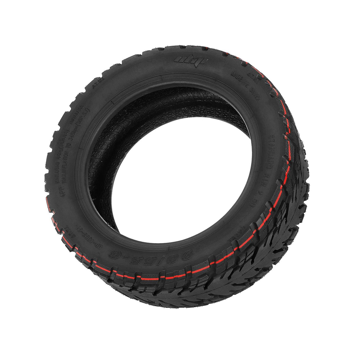 Pneu Tubeless Tout-Terrain 10 Pouces (90/55-6), vue 4